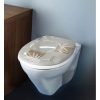 AWD WC ülőke CALMI duroplast, softclose, szürke/bambuszmintás (1999)