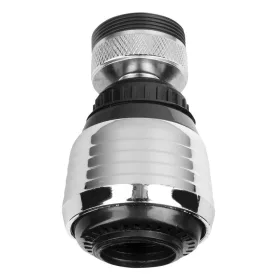   Sapho/Aqualine perlátor hosszabbó csuklós, M24x1 / M22x1 króm-fekete (B003)