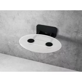 Ravak zuhany ülőke OVO-P II-opal/black