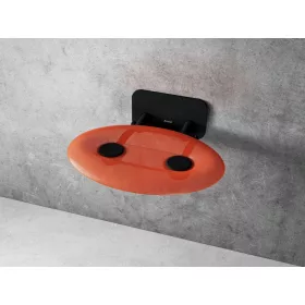 Ravak zuhany ülőke OVO-P II-orange/black