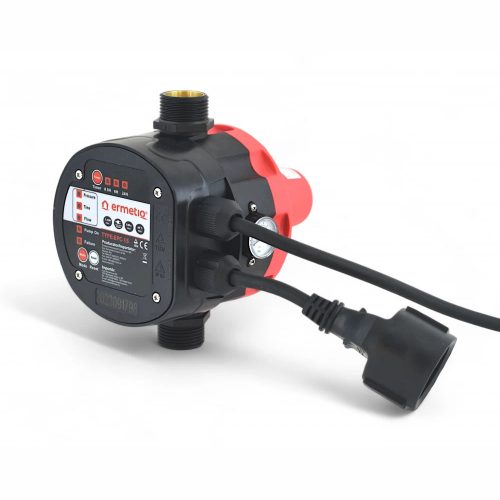Ermetiq Szivattyú vezérlő állítható nyomáskapcsoló 1-10 BAR max.10A BAR-EPC15