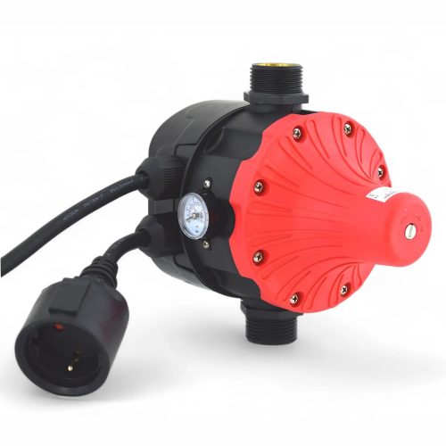 Ermetiq Szivattyú vezérlő állítható nyomáskapcsoló 1-10 BAR max.10A BAR-EPC15