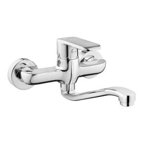 Invena SIROS mosdócsaptelep, fali, króm