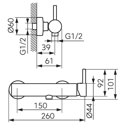 FERRO CIRICULUS zuhsnycsaptelep zuhanyszettel Szálcsiszolt arany BCK77BG