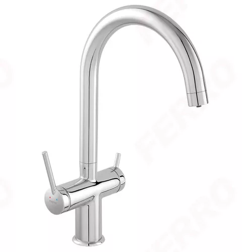 Ferro FILTRATA konyhai csaptelep szűrt vízhez, króm