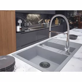   Ferro SONATA kihúzható fejes konyhai csaptelep COLD START BNA4