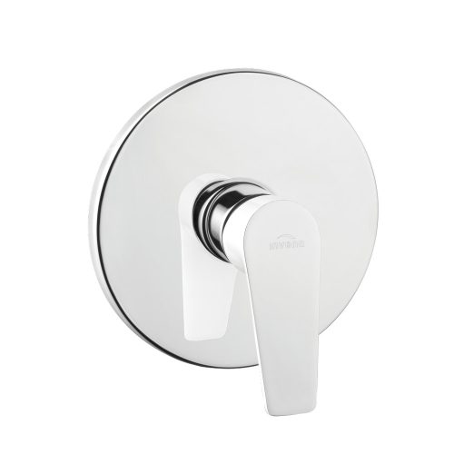 Invena DOKOS falsík alá építhető egyfunkciós csaptelep, kerek, króm