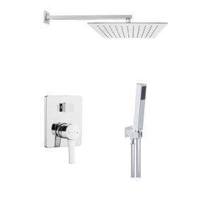   Invena GLAMOUR INVENA TREND falsík alatti zuhanyrendszer szett, króm