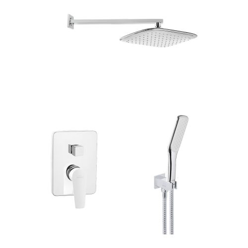Invena DOKOS falsík alatti zuhanyrendszer szett, fehér