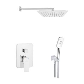 Invena NYKS falsík alatti zuhanyrendszer szett, króm