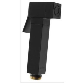 Sapho Bidé zuhanyfej szögletes, matt fekete (BS415)