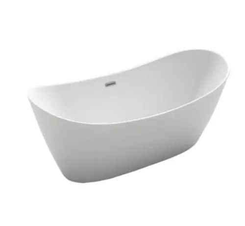 Diplon TINA szabadonálló fürdőkád 170x80/72cm, akril, fehér (kifutó-2026-importőri készlet erejéig)