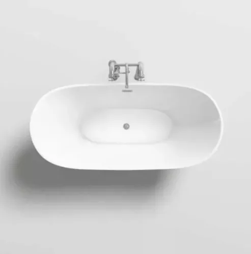 Diplon TINA szabadonálló fürdőkád 170x80/72cm, akril, fehér (kifutó-2026-importőri készlet erejéig)