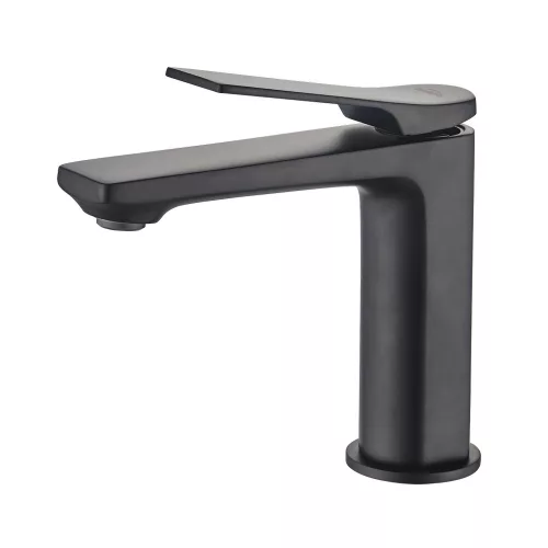 Invena NERI BLACK mosdócsaptelep, álló, fekete, waterplating bevonat