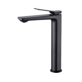   Invena NERI BLACK magasított mosdócsaptelep, álló, fekete, waterplating bevonat