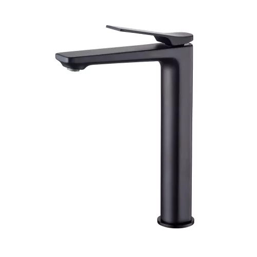 Invena NERI BLACK magasított mosdócsaptelep, álló, fekete, waterplating bevonat
