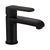 Invena SIROS BLACK mosdócsaptelep, álló, fekete, waterplating bevonat