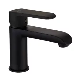   Invena SIROS BLACK mosdócsaptelep, álló, fekete, waterplating bevonat