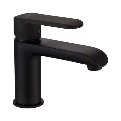Invena SIROS BLACK mosdócsaptelep, álló, fekete, waterplating bevonat
