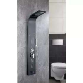 Diplon hidromasszázs zuhanypanel fekete BW0602