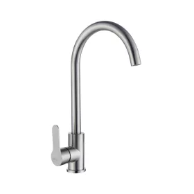   Invena TREND INOX konyhai csaptelep, álló, forgatható kifolyóval, króm