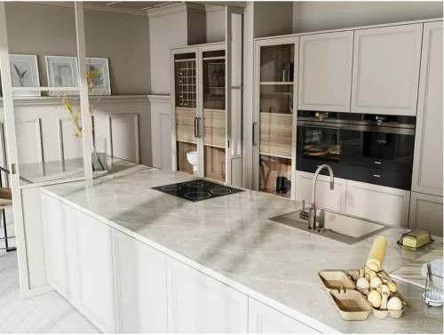 Ferro Zumba II konyhai csaptelep, 2 funkciós elasztikus BÉZS kifolyóval BZA42P