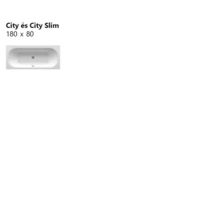 Ravak CITY kád 180x80cm