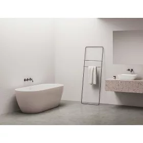   Ravak FREEDOM O TEC szabadonálló kád 170x77cm Alabaster Pink, króm lefolyóval