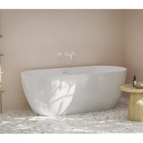   Ravak FREEDOM O TEC szabadonálló kád 170x77cm fehér, fehér lefolyóval (Kifutó-2026)