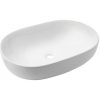 Invena TEJA mosdókagyló, ovális, asztali, 60 cm, fehér