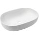 Invena TEJA mosdókagyló, ovális, asztali, 60 cm, fehér