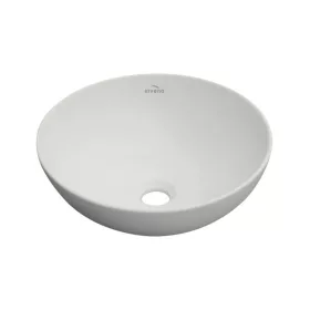 Invena DOKOS mosdókagyló, kerek, asztali, 40 cm, fehér