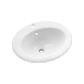   Invena AJTRA mosdókagyló, ovális, süllyesztett, 50 cm, fehér