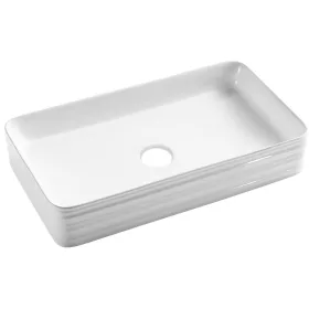  Invena AKTE INVENA TREND mosdókagyló, négyszögletű, asztali, 66 cm, fehér