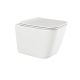 Invena TINOS WC csésze, fali, szögletes, fehér