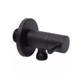   Caldo Freddo - sarokszelep - FEKETE - kerámiabetétes - 1/2 " - 3/8"
