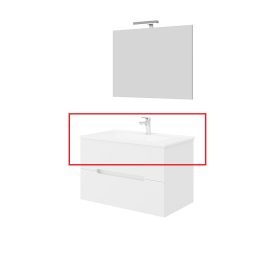 SaviniDue IRIS 80 Canova kerámia mosdó 81x46cm