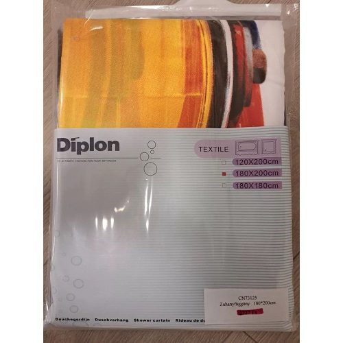 Diplon Zuhanyfüggöny 180x200cm motoros kutya (CN73125)