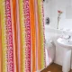 Diplon Zuhanyfüggöny 180x200cm sárga-narancs-piros (CN73135)