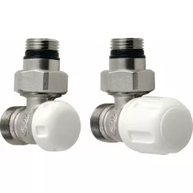 Aqualine ECO csatlakozó készlet, nikkel/fehér CP9810S