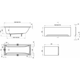 Ravak Oldallap Classic és Vanda II A "U" 70