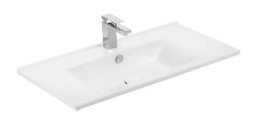 Viva Style KARINA 85 lábon álló fürdőszobabútor 3 fiókos, Sanovit Atria 9085 mosdókagylóval 85 cm