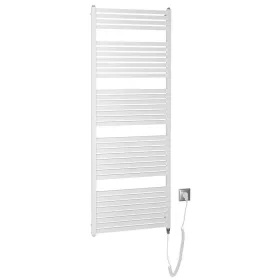   Sapho/Aqualine TONDI-E elektromos fürdőszobai radiátor fűtőpatronnal egyenes 600x1690mm 800W fehér