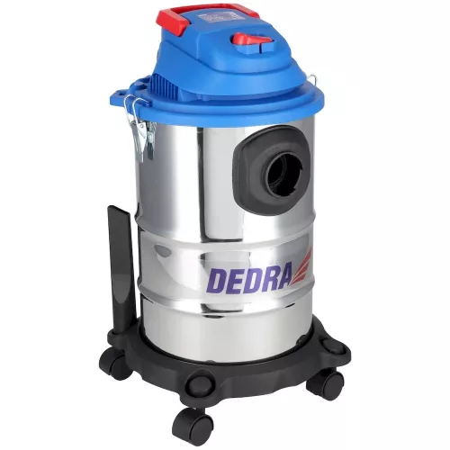 Dedra porszívó nedves és száraz, 1200W, szívóerő 16 kPa, tartály 20 liter
