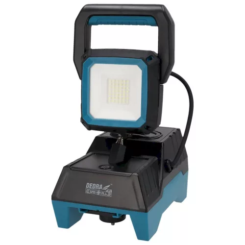 Dedra akkumulátoros műhelylámpa 18V, akku nélkül, SMD LED, 15W, 1600LM