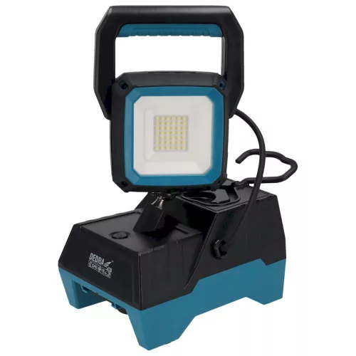 Dedra akkumulátoros műhelylámpa 18V, akku nélkül, SMD LED, 15W, 1600LM