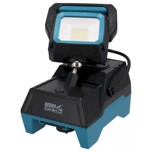 Dedra akkumulátoros műhelylámpa 18V, akku nélkül, SMD LED, 15W, 1600LM
