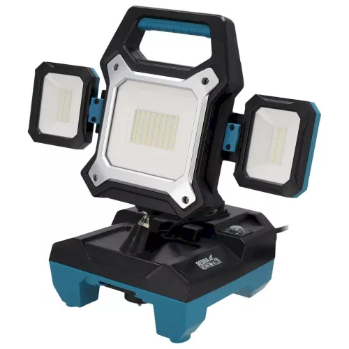 Dedra akkumulátoros műhelylámpa 25W/18V/2250LM, 45W/4000LM/230V, akku nélkül, 96db SMD LED