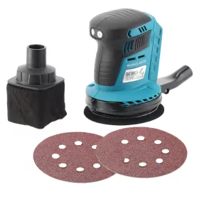   Dedra akkumulátoros excentercsiszoló 125mm, 18V, akku nélkül