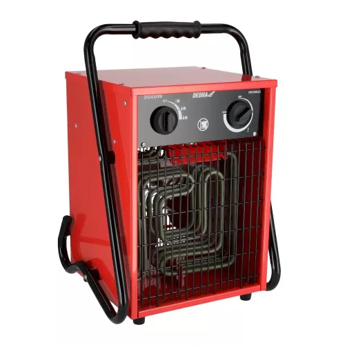Dedra elektromos hőlégfúvó 5kW 400V (háromfázisú), fémházas